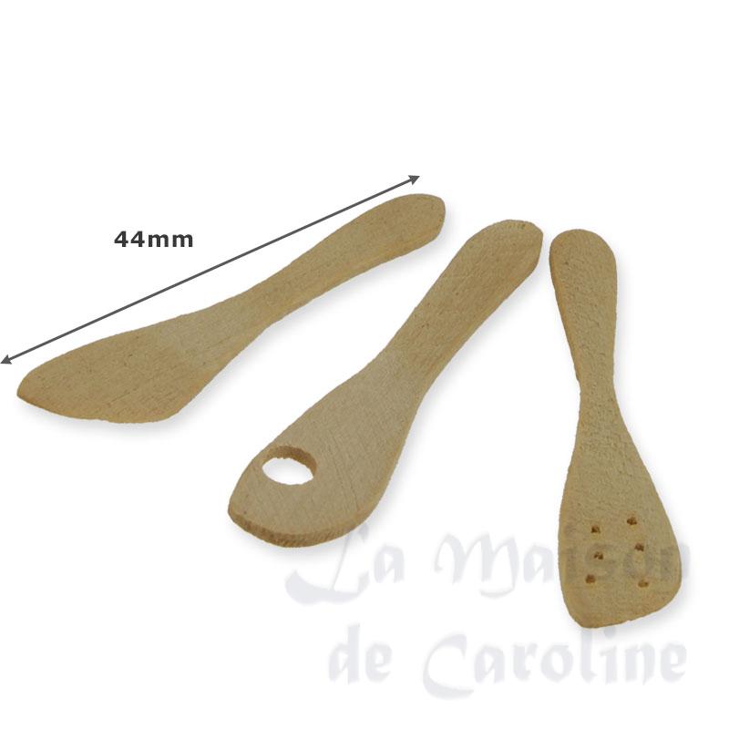 Cuillère en bois 3 pcs Bilder 1