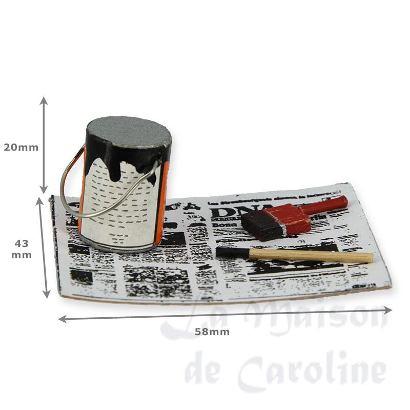 Boîte de peinture sur journal Bilder 1
