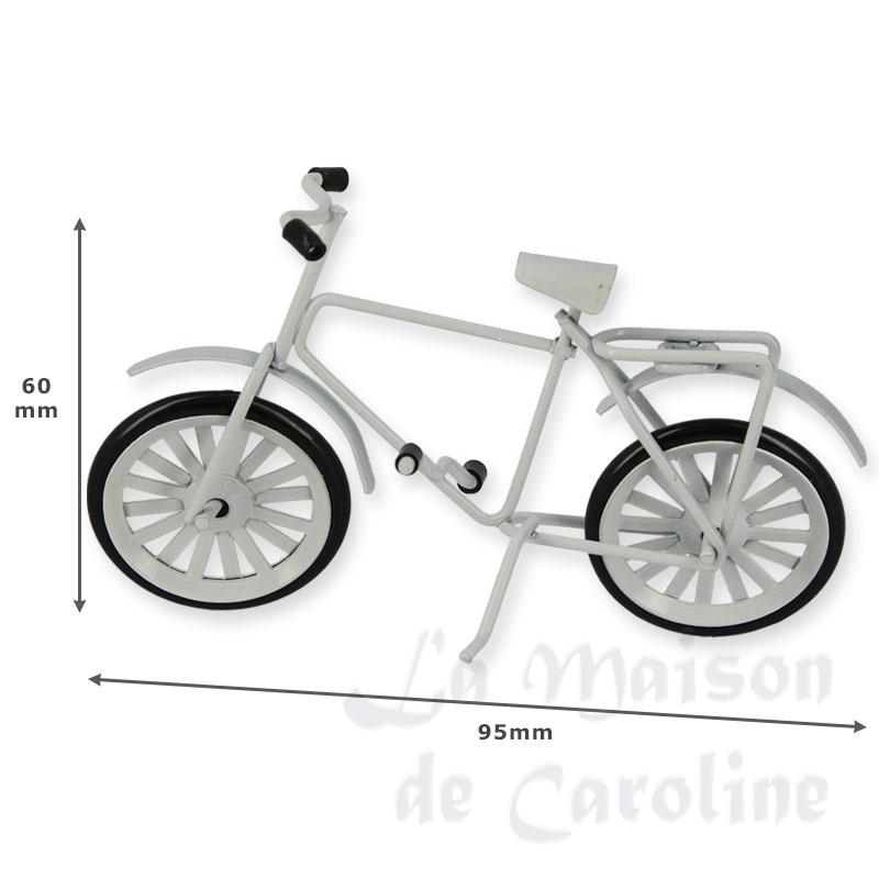 Vélo blanc métallique Bilder 1