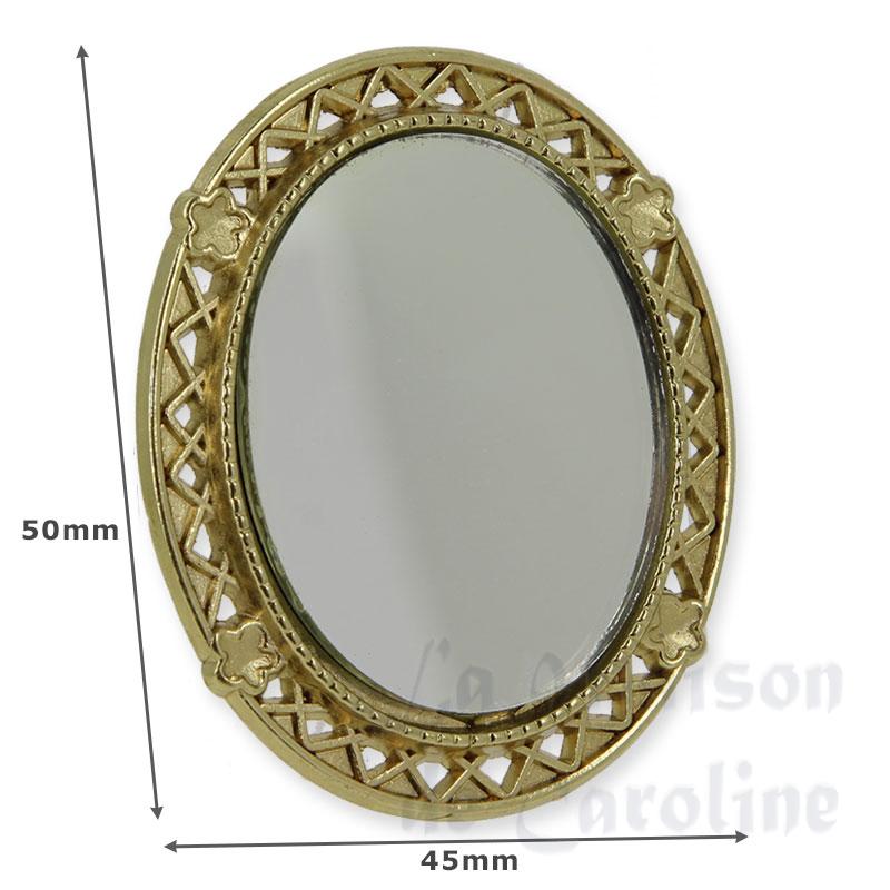 Miroir oval antique Bilder 1
