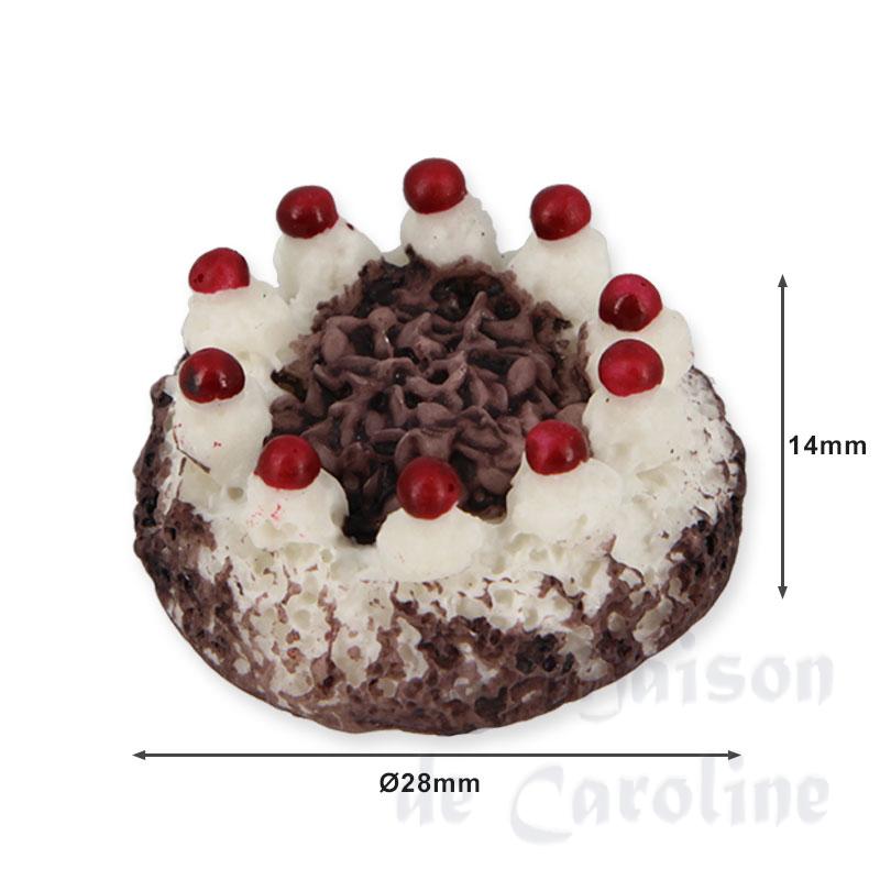 Gâteau Forêt-Noire miniature 1/12 photo 2 Gâteau Forêt-Noire miniature 1/12 photo 2