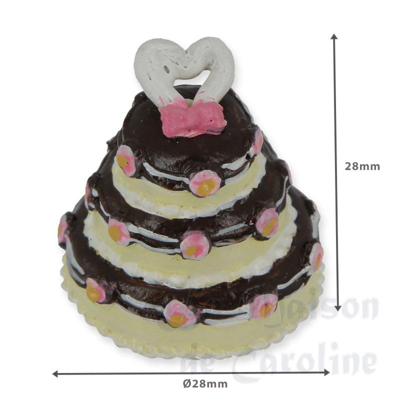 Gâteau de mariage chocolat Bilder 1