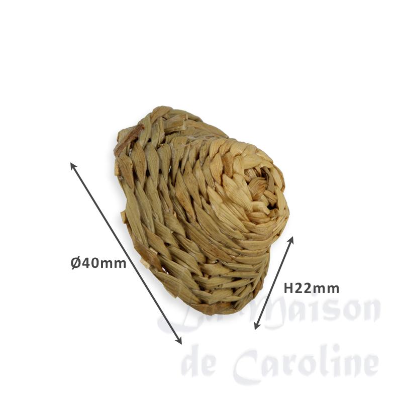 Chapeau de paille miniature 1/12 photo 2