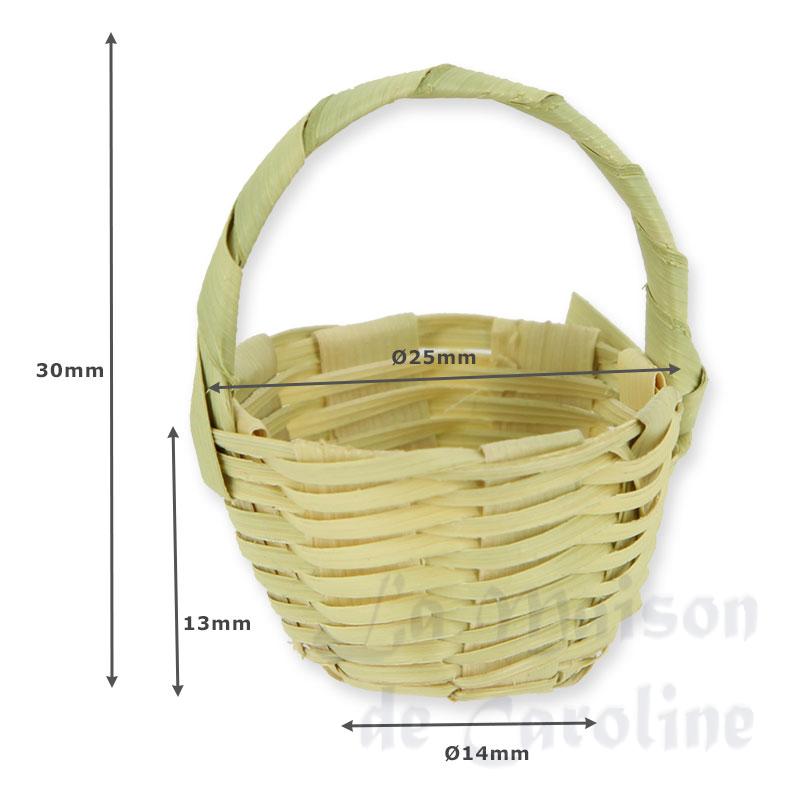 Mini panier avec anse centrale Bilder 1