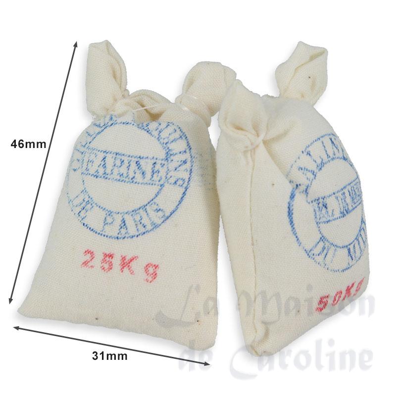 Sac de farine et sac de sel en tissus Bilder 1