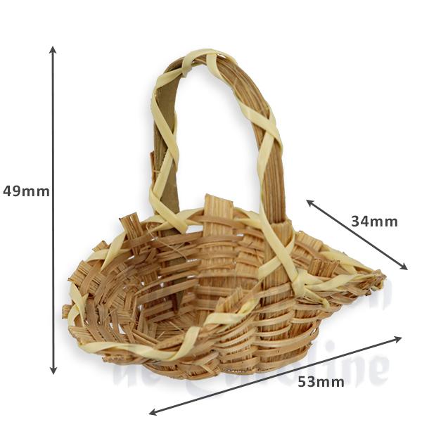 Panier Biedermaier miniature 1/12 photo 2