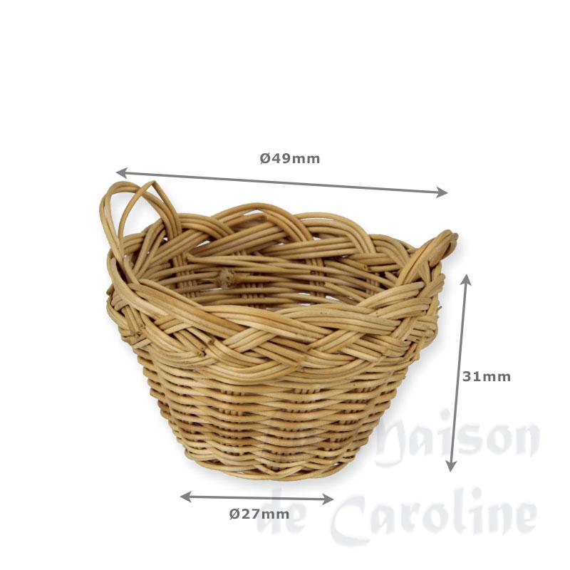 Panier de pommes avec 2 anses Bilder 1