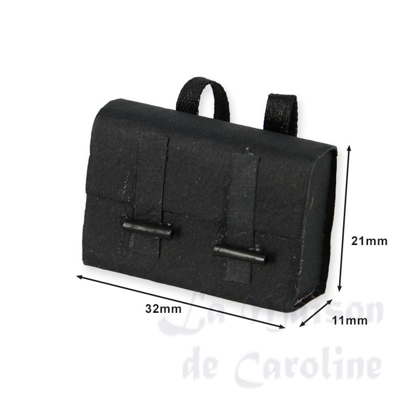 Sac d'école noir Bilder 1