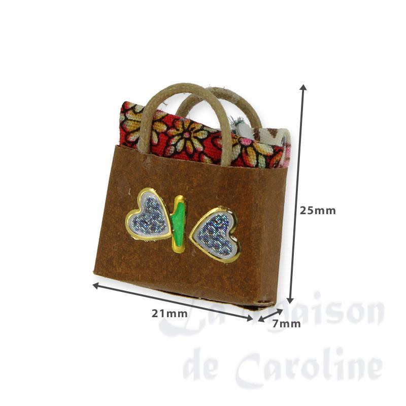 sac cadeau Noël assorti 1pc miniature 1:12e Bilder 1