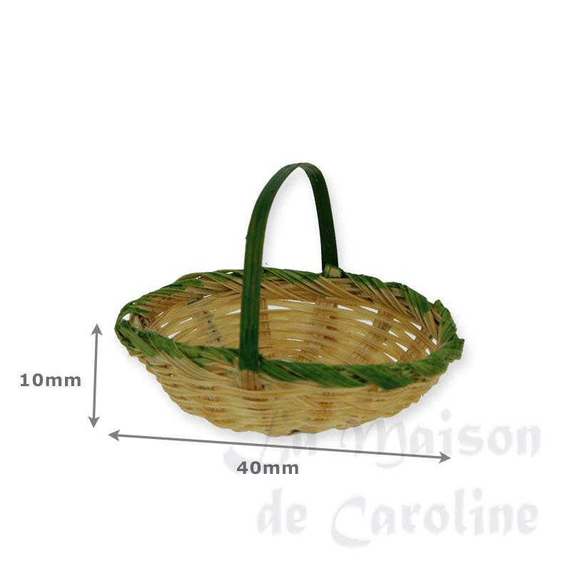 Panier liseré vert Bilder 1