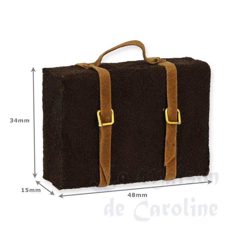 Grande valise en cuir Bilder 1