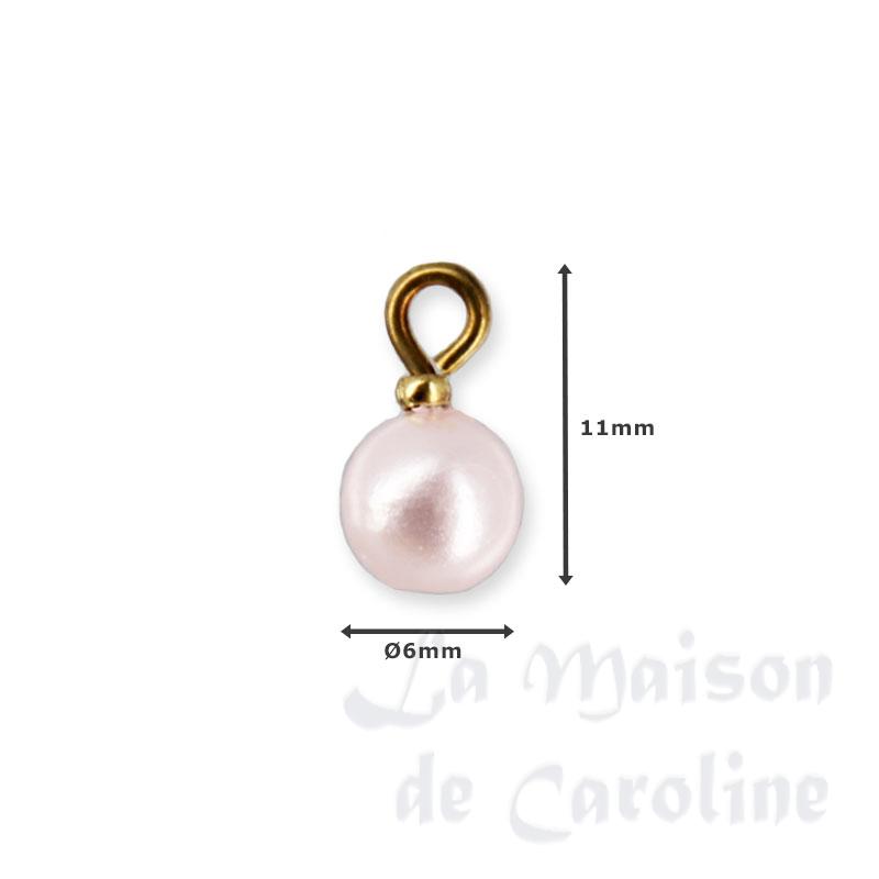 5 boules de Noël roses Bilder 1
