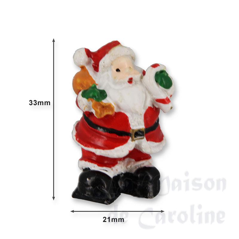 Père Noel avec sac et sucre d'orge 1/12 photo 2
