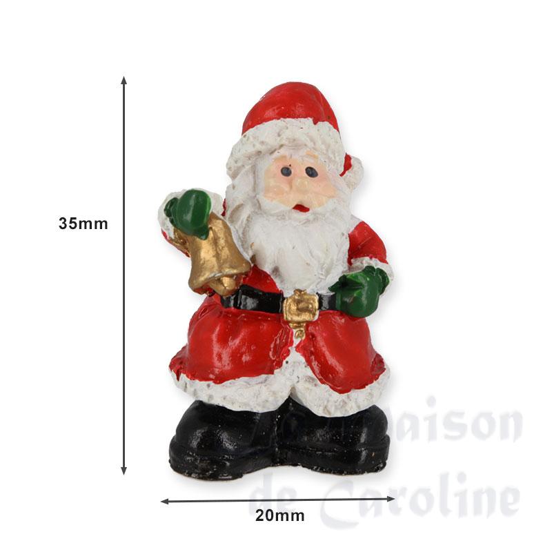 Père Noel avec cloche Bilder 1