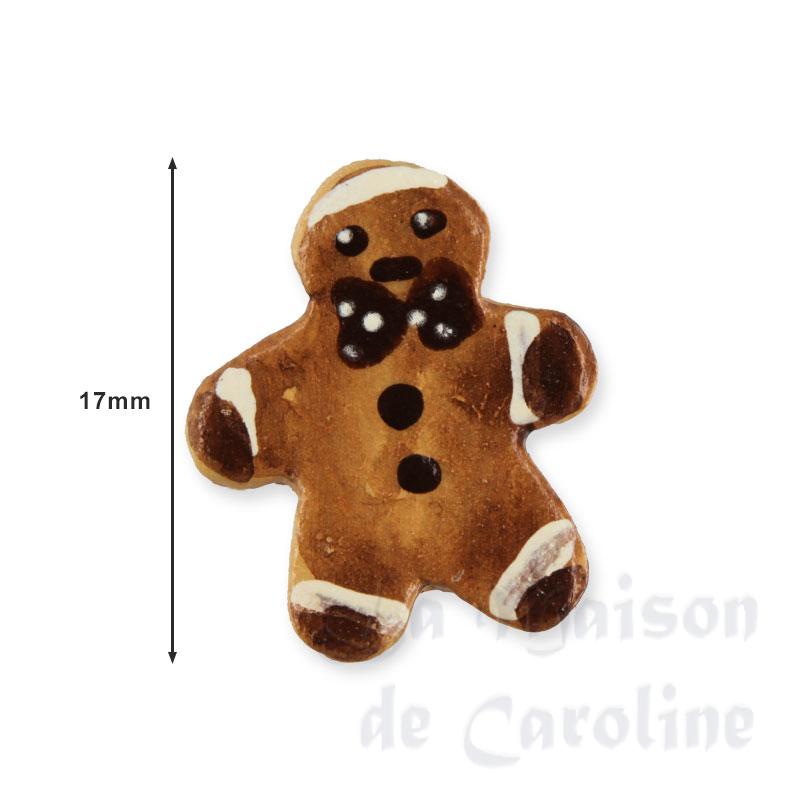 petit bonhomme en pain d'épices miniature 1:12e Bilder 1
