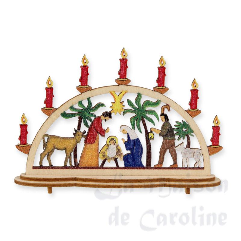 Décoration Crèche colorée 1/12 photo 2