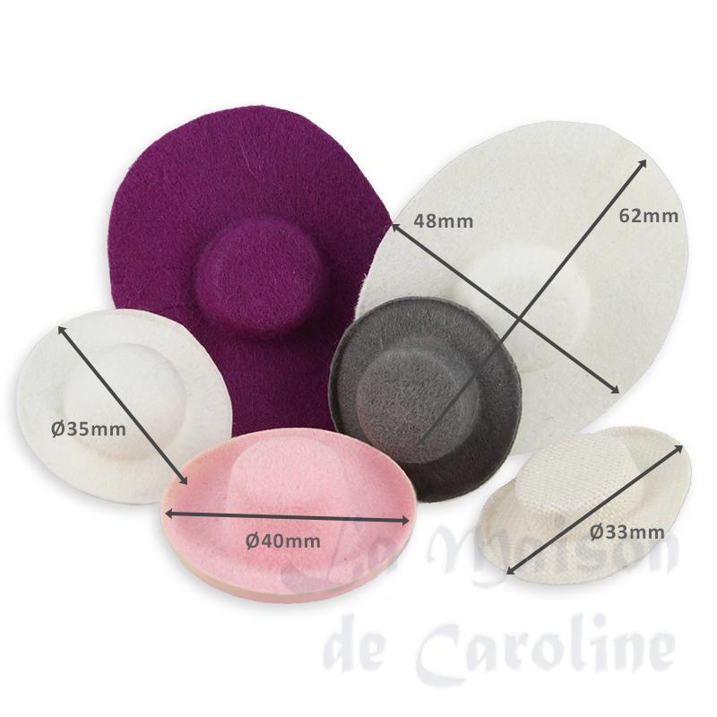 6 Chapeaux assortis miniature 1/12 photo 2