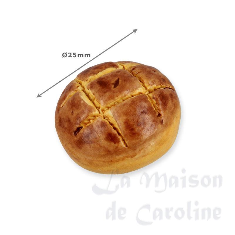 pain rond miniature 1:12e Bilder 1