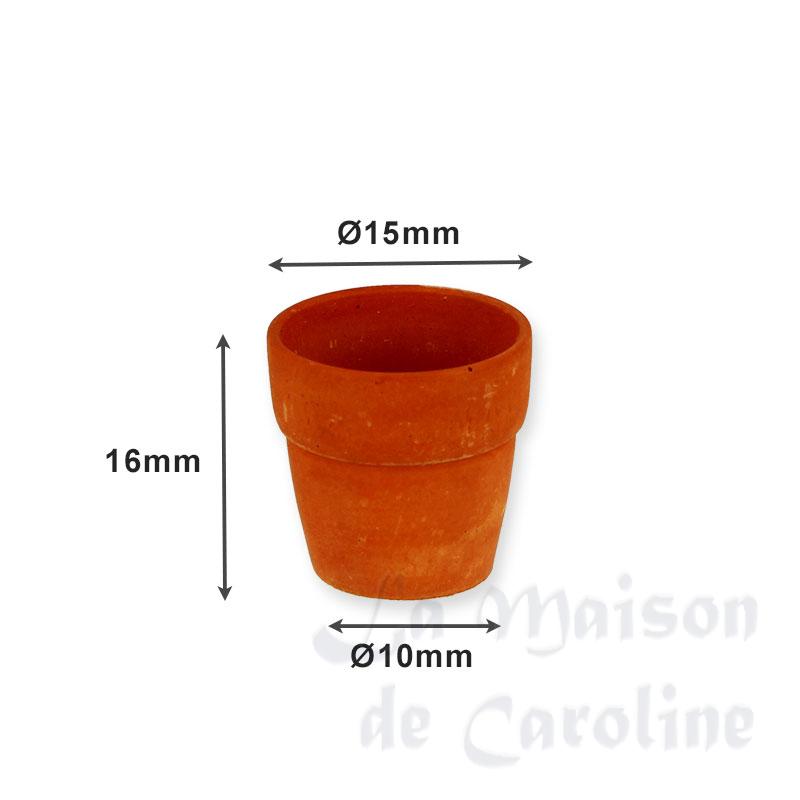 Petit pot de fleur en terre cuite Bilder 1