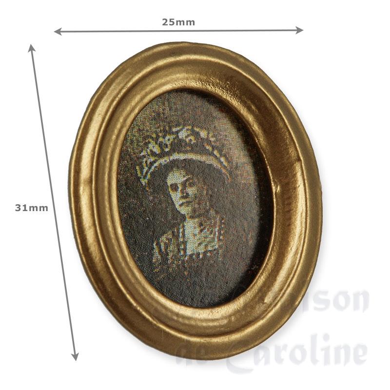 Cadre photo oval femme Bilder 1