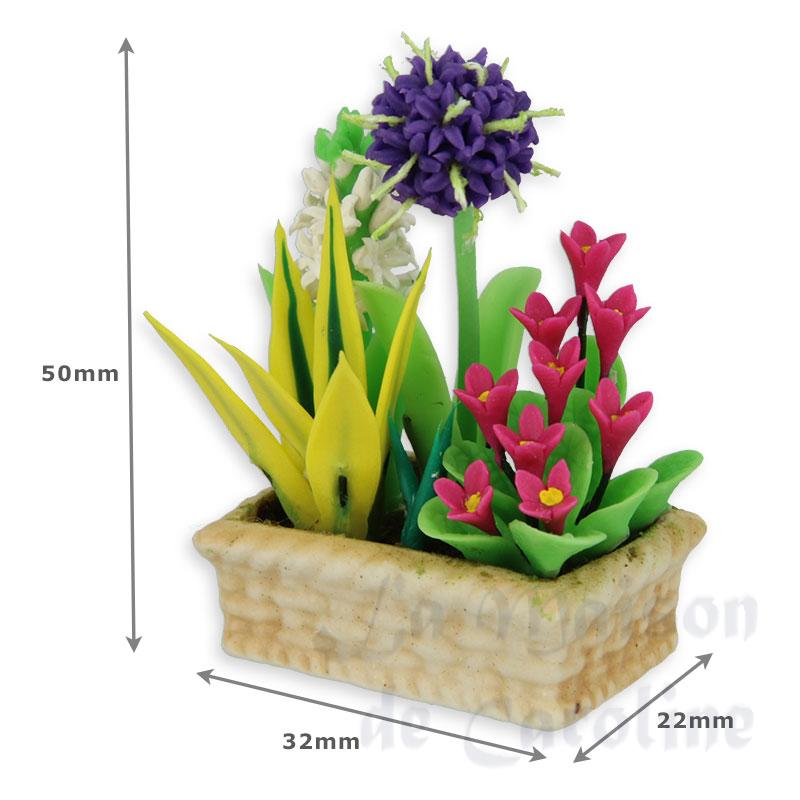 jardinière garnie miniature 1:12e Bilder 1