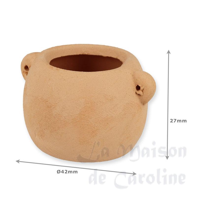 Grand pot en terre cuite bas Bilder 1