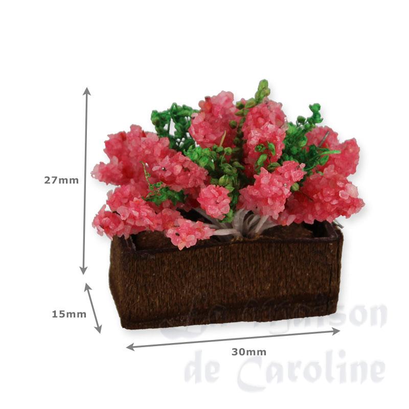Balconnière fleuri fuschia Bilder 1