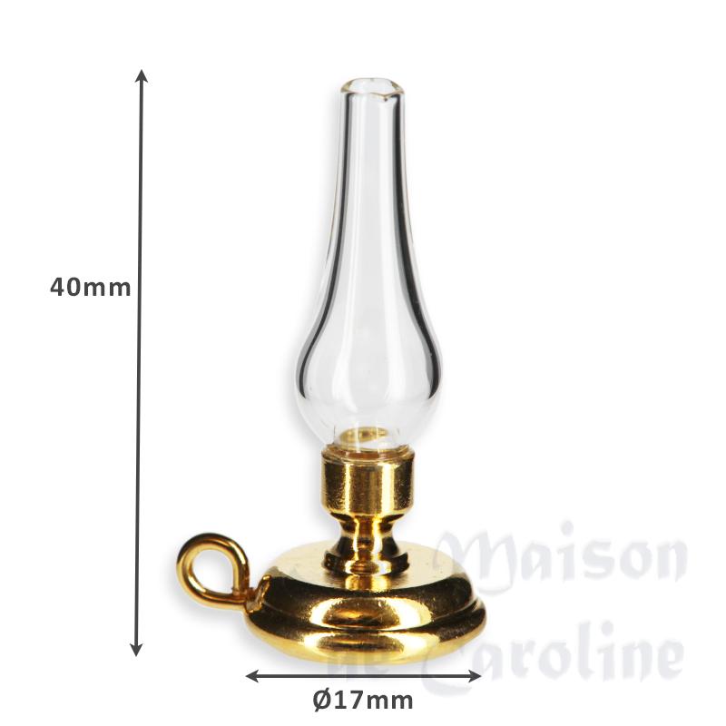 Lampe à huile miniature 1/12 photo 2