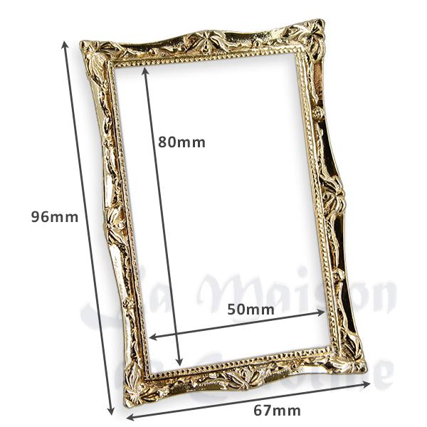 Cadre laiton miniature 1/12 photo 2