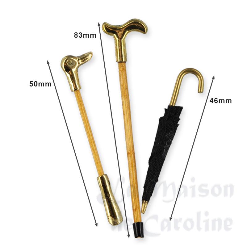 Set parapluie, chausse pied et canne Bilder 1