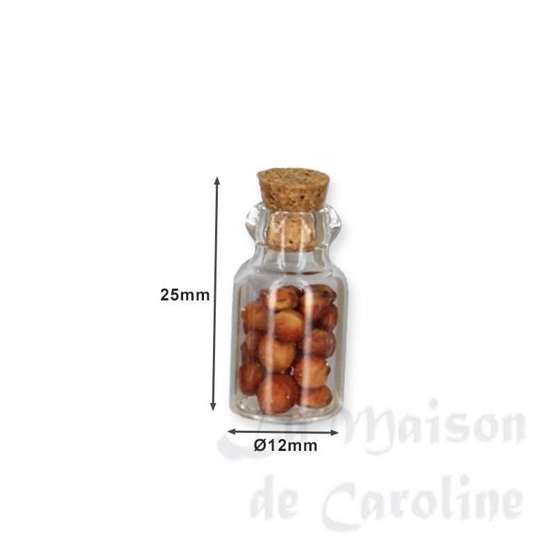 4 pots à épices verre avec bouchon Bilder 1