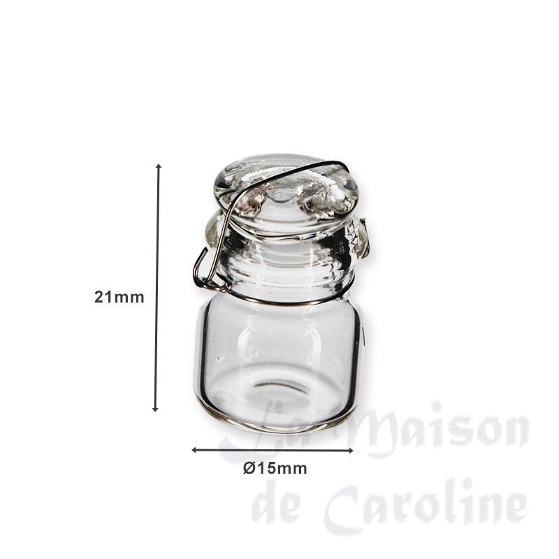 3 bocaux verre assortis Bilder 2