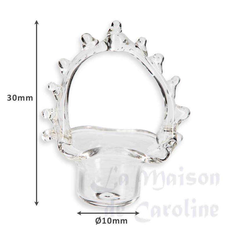 Panier verre miniature 1/12 photo 2