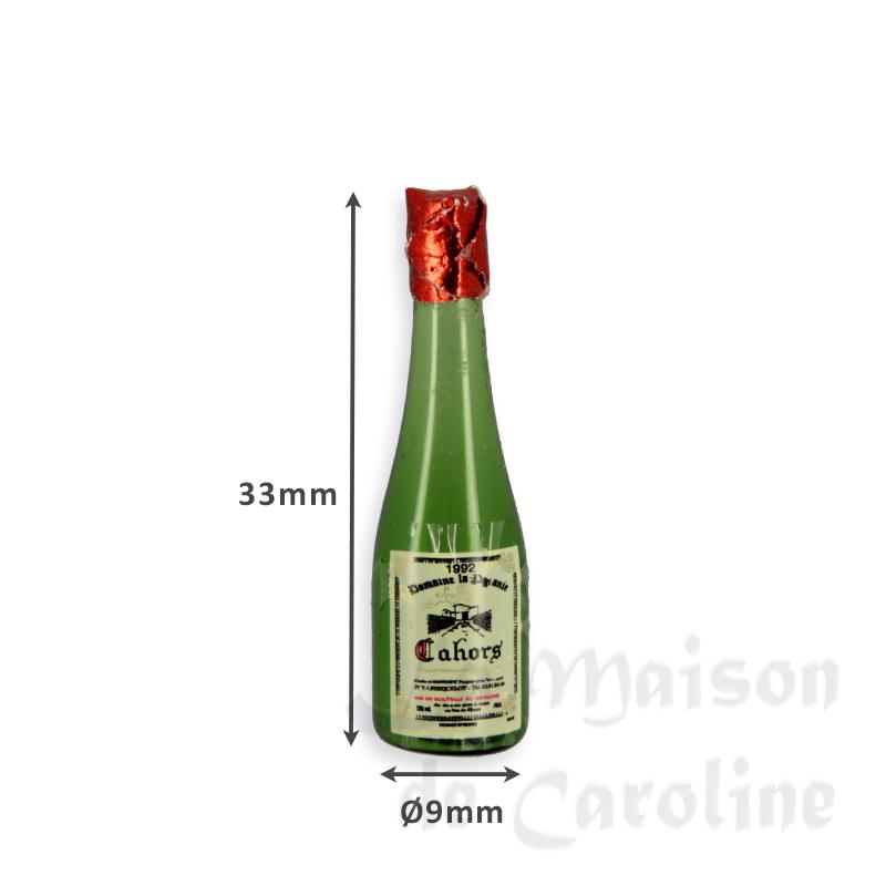 Bouteille de vin rouge miniature 1/12 photo 2 Bouteille de vin rouge miniature 1/12 photo 2