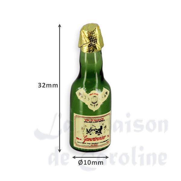 Bouteille de vin blanc miniature 1/12 photo 2 Bouteille de vin blanc miniature 1/12 photo 2
