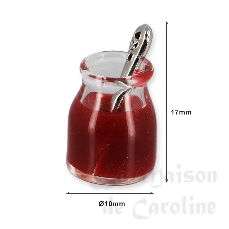 Pot de confiture de framboises Bilder 1