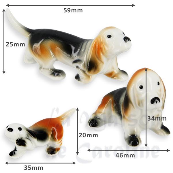 Famille Basset 3 pcs 1/12 photo 2