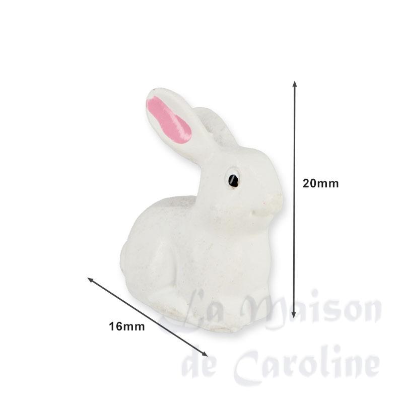 Lapin blanc miniature 1/12 photo 2 Lapin blanc miniature 1/12 photo 2