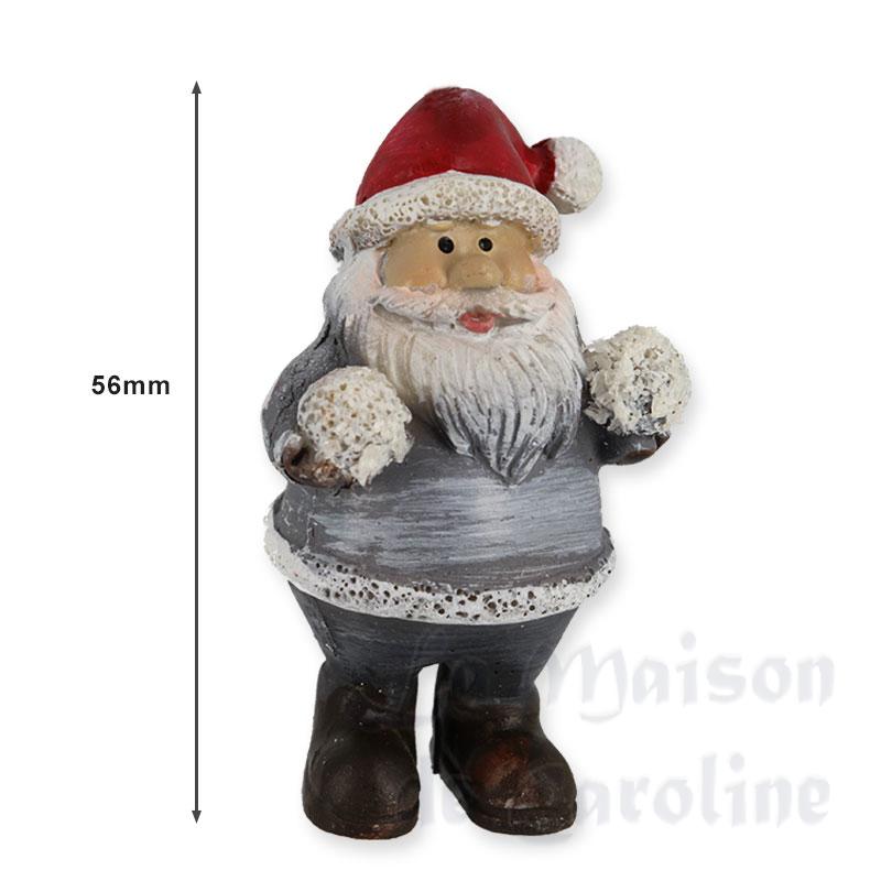 Père Noël avec boules de neige 1/12 photo 2