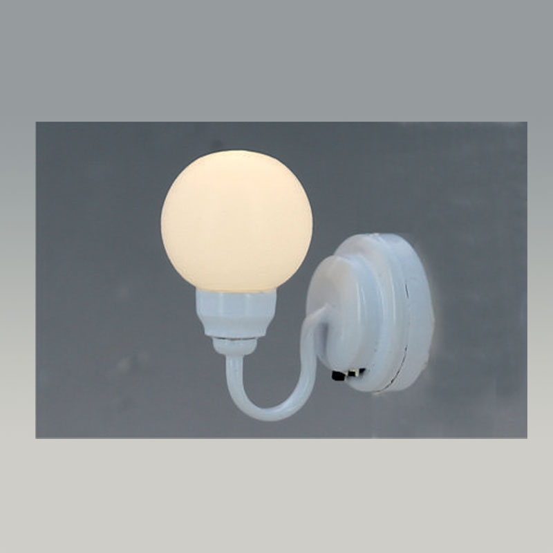 Applique LED Globe Blanche, Electricité et Lampes LED