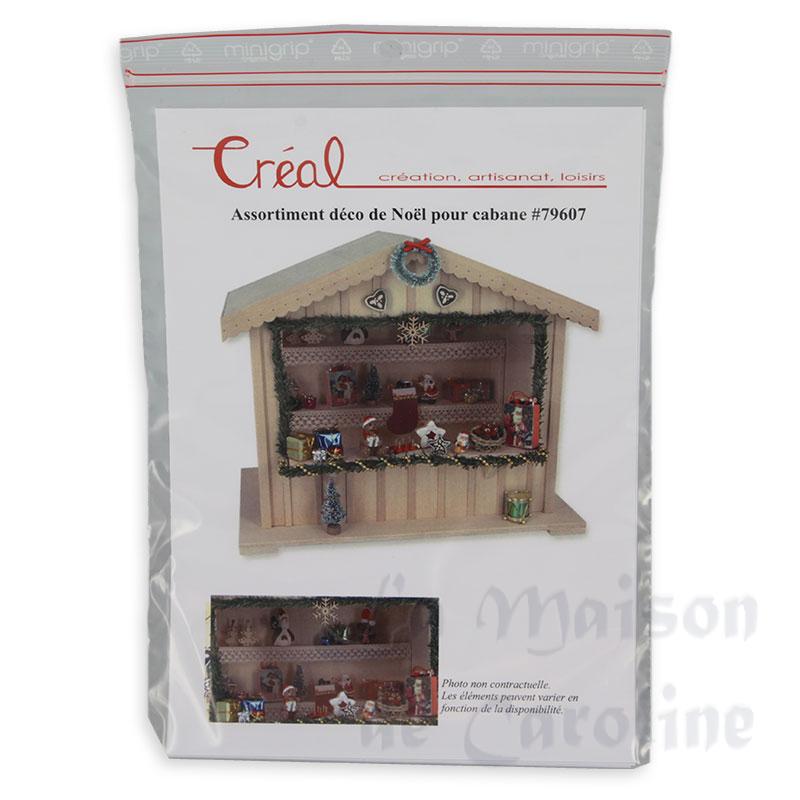 Cabane avec Ensemble déco Noël pour petite cabane 79607 Bilder 2