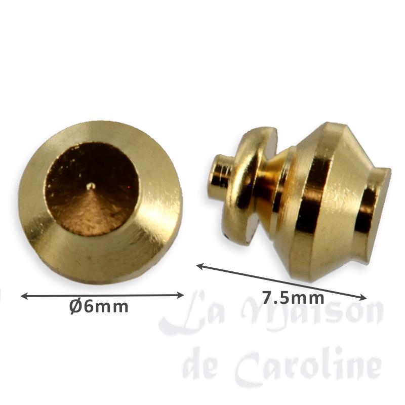 6 Boutons de porte pour maisons de poupées 1/12 photo 2 6 Boutons de porte pour maisons de poupées 1/12 photo 2