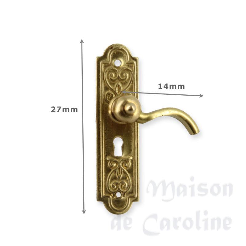 Set poignee de porte plaque, 2 pcs Bilder 1