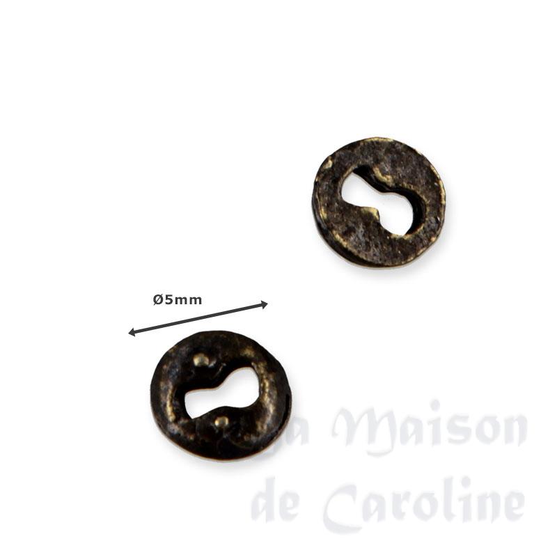 2 Petites rosaces ant pour trou de cle Bilder 1