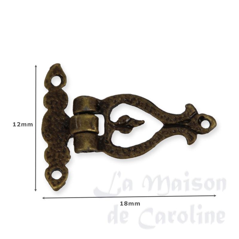 2 Charnières tète de flèche, antique Bilder 1