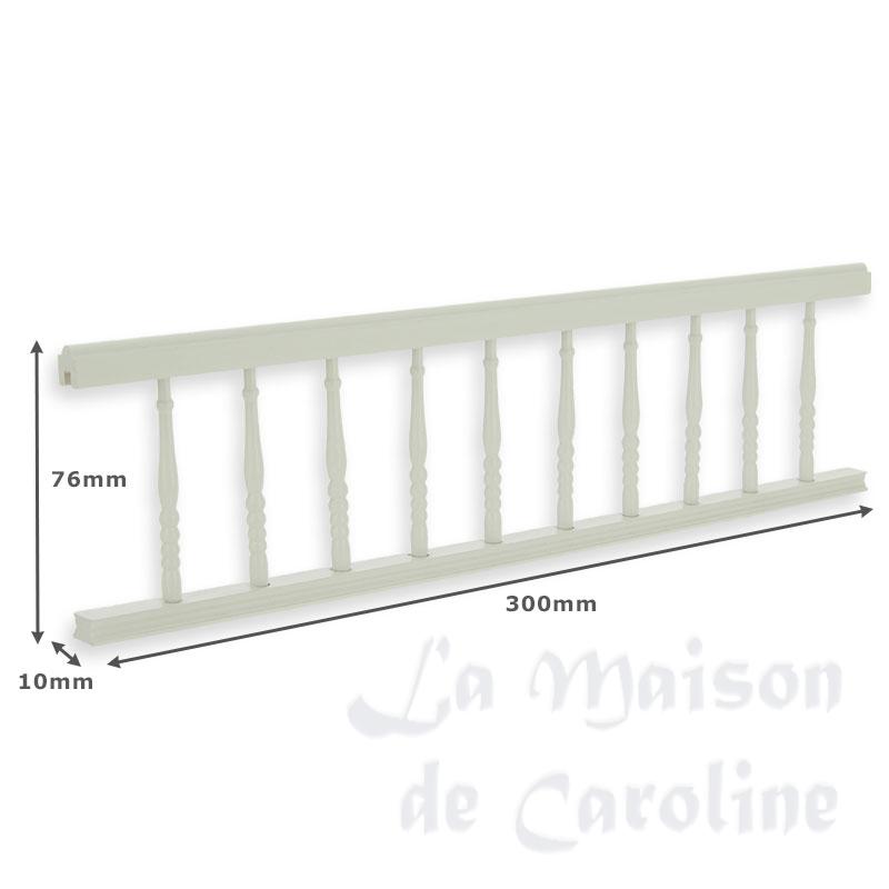 Balustrade assemblée, blanc Bilder 1