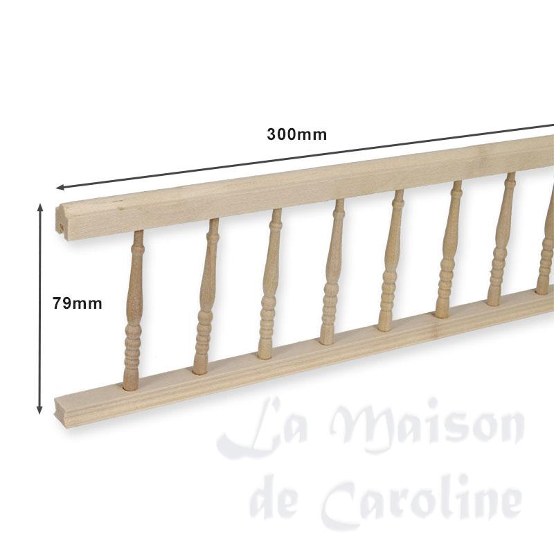 Balustrade assemblée, non verni Bilder 1