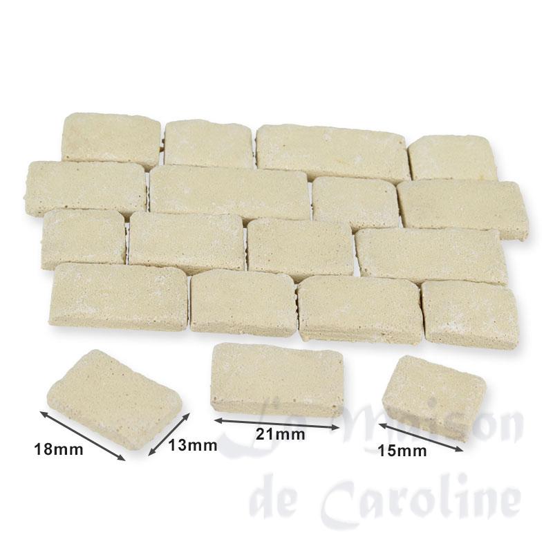 Pavés de Versailles pierre pour maisons de poupées 1/12 photo 2