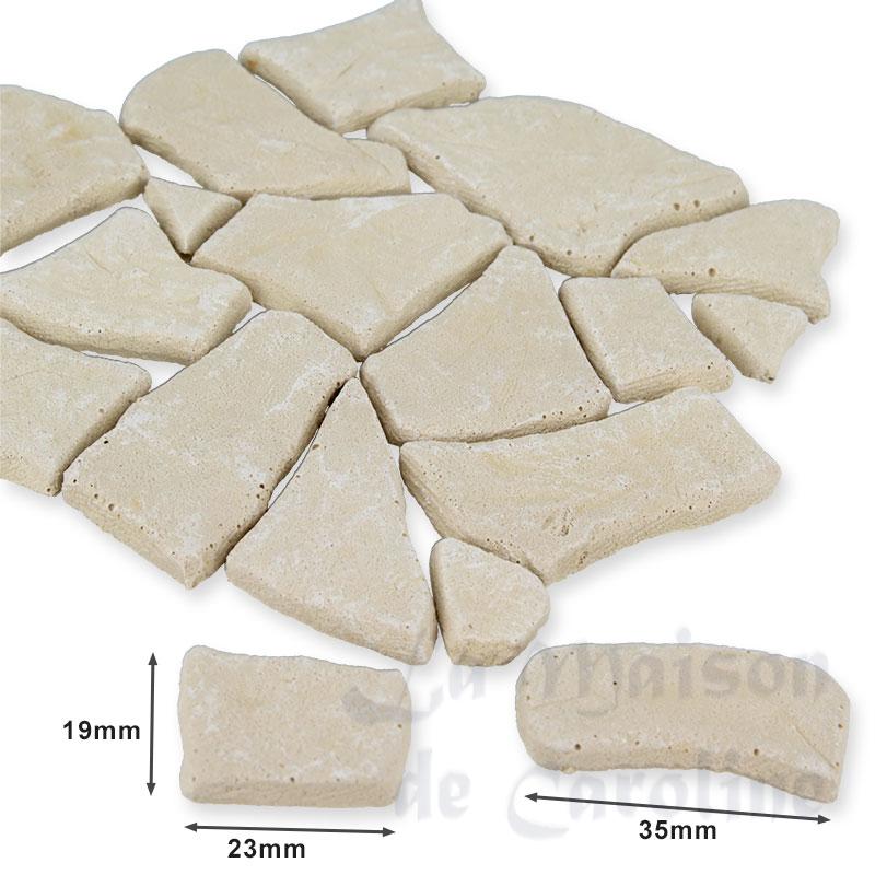 Opus incertum pierre pour maisons de poupées 1/12 photo 2