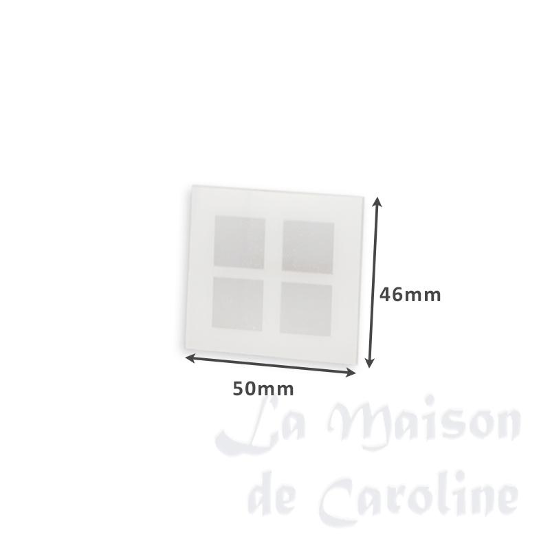Plexi pour fenêtres pour maisons de poupées 1/12 photo 2 Plexi pour fenêtres pour maisons de poupées 1/12 photo 2